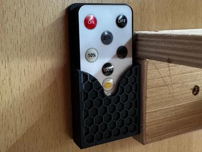 Cabinet LED Light remote holder