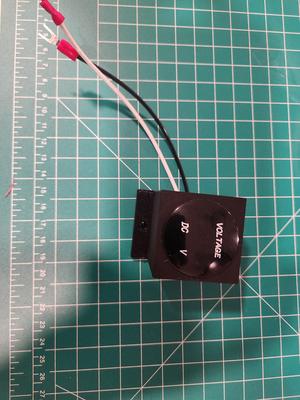 Digital Voltage Gauge Mount