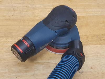 Adapter Bosch GAS 35 to cordless eccentric sander