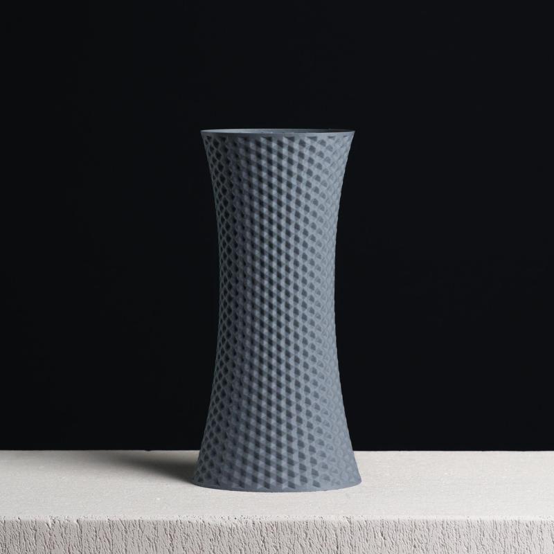 Trophy Vase | Hexagon Texture (Vase Mode)