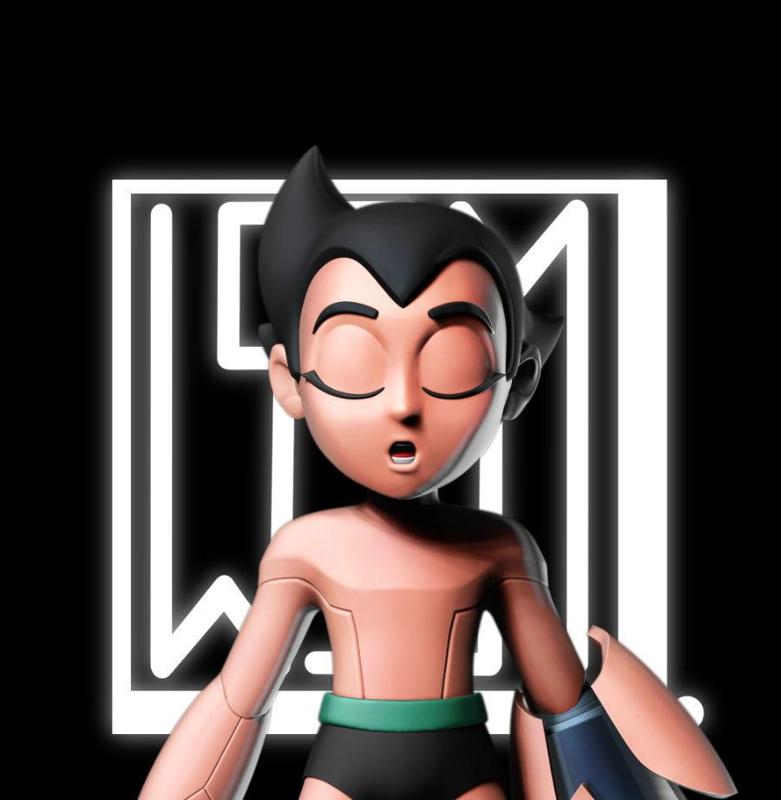 ASTRO BOY N2 - LITTLE MACHINE WESM COLLECTION 3D print model