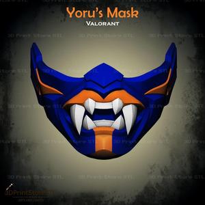 Valorant Yoru Mask - STL File