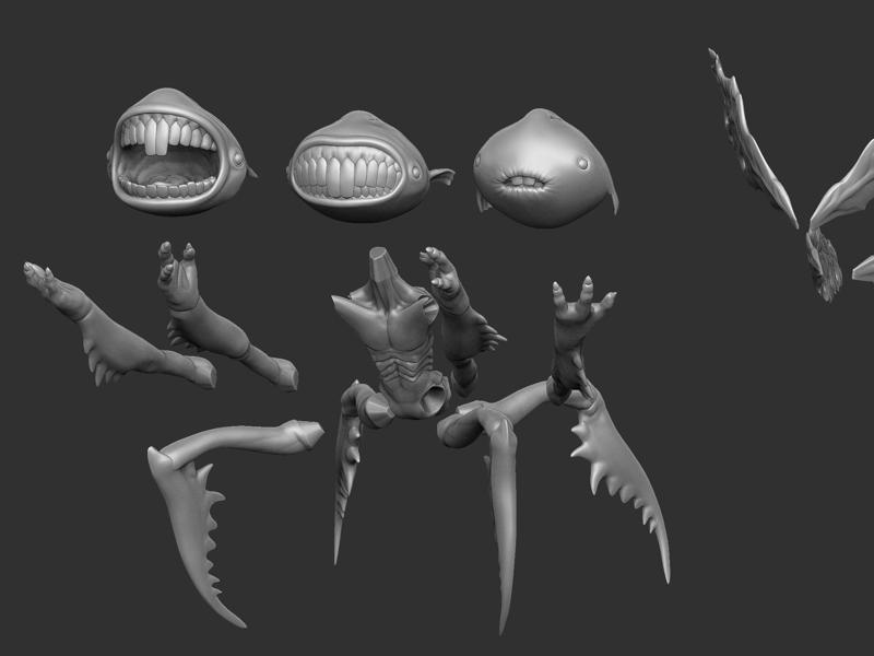 THE TOOTH FAIRY HELLBOY 1 STL 3DPRINT SEVERAL OPTIONS