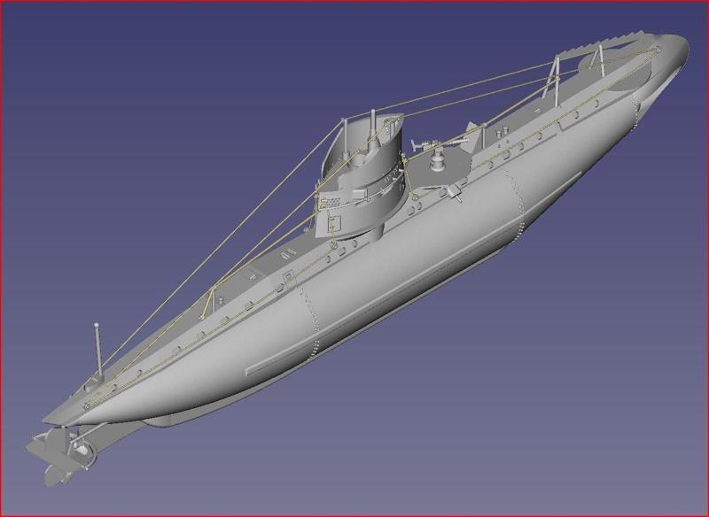 Austro-Hungarian Submarine 1915-1918 - German UB I Class