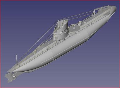 Austro-Hungarian Submarine 1915-1918 - German UB I Class