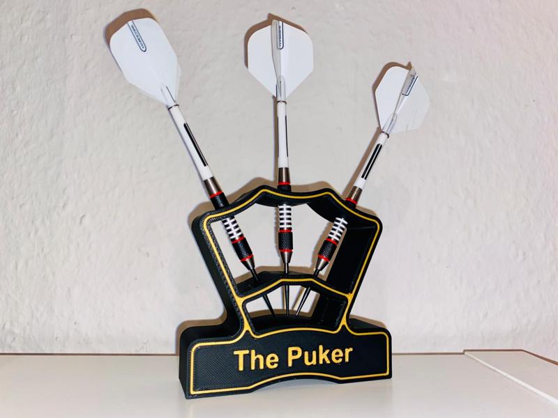 Personalised Dart holder / stand
