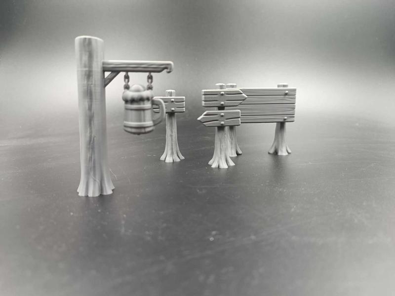 Miniature Terrain Accessories -Dungeon Set scenery