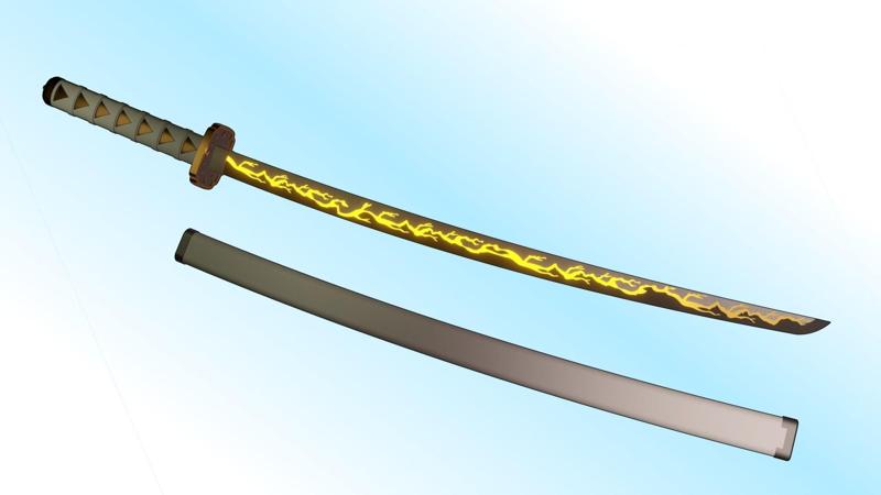 Zenitsu Agatsuma sword  Demon Slayer Kimetsu no Yaiba Sword