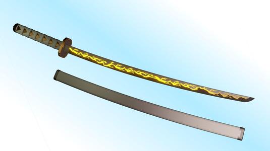 Zenitsu Agatsuma sword  Demon Slayer Kimetsu no Yaiba Sword