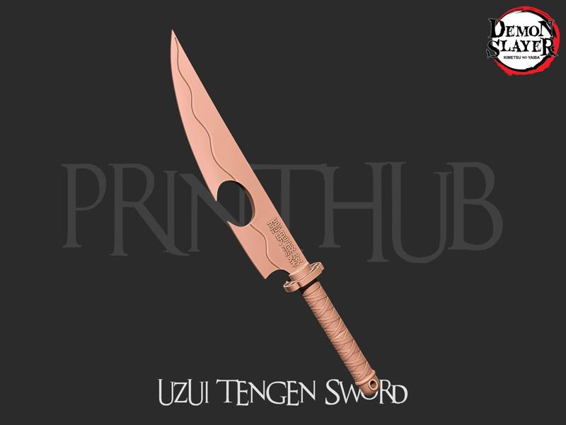 Demon Slayer Tengen Uzui Sword - Kimetsu No Yaiba