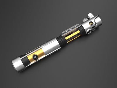Starkiller Lightsaber - 3D Model