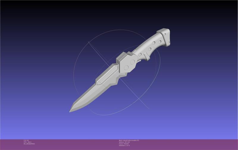 Evangelion Rebuild Unit 1 Prog Knife Movable Version