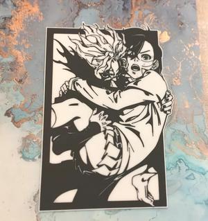 DanDaDan - Ken + Momo Wallart (dual color with pause)   
