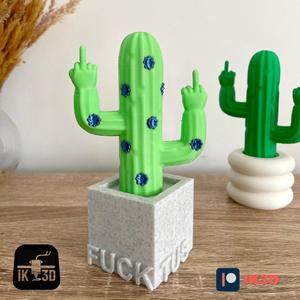 FUCKTUS, THE MIDDLE FINGER CACTUS