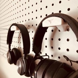 Pegboard Headphone holder