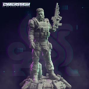 Cyberpunk Combat Medic - Romero  Ratchet  De La Vega