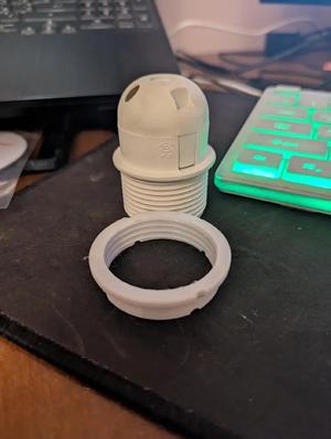E27 Nut Bulb holder   