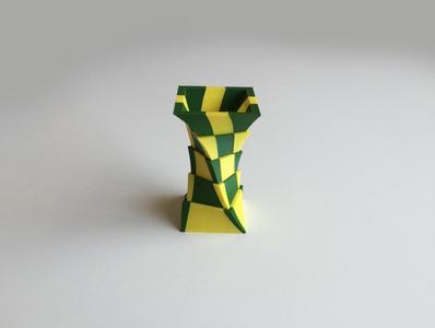2-Color Box Vase (Dual Extrusion)