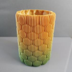 STRIPED BUBBLE VASE 01 N3D