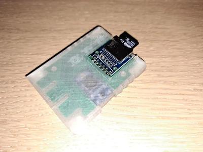 PicoMemcard Zero shell for PCB v1.3.1   