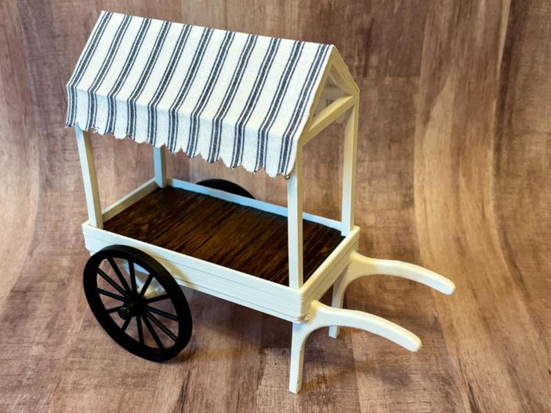 Dollhouse Flower Cart