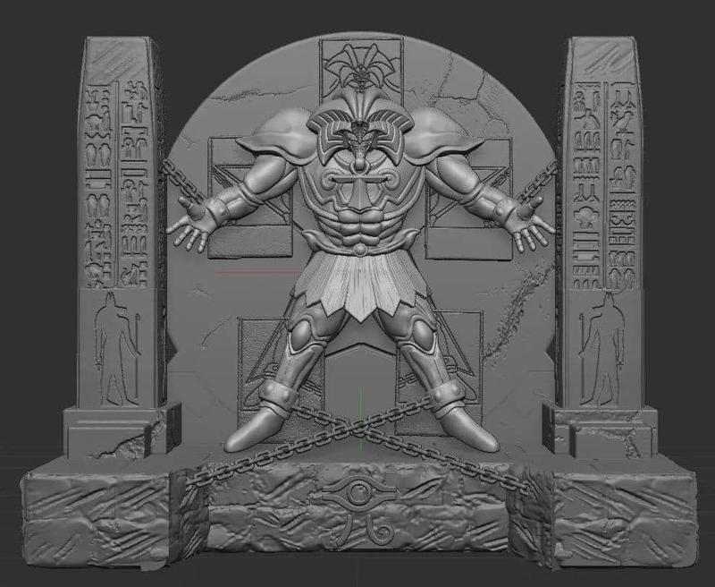 Exodia The Forbidden One print 3D