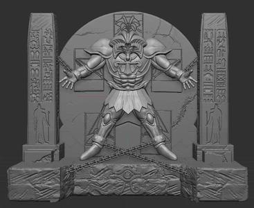 Exodia The Forbidden One print 3D