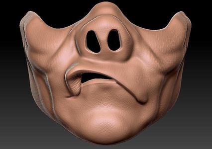 Twilight Zone Eye of the beholder Covid 19 Mask 3d printable