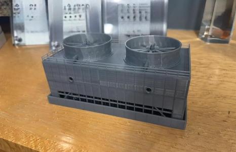 Counter Flow Cooling Tower Model   