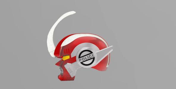 Cyber Jupiter - Cybercops Helmet   