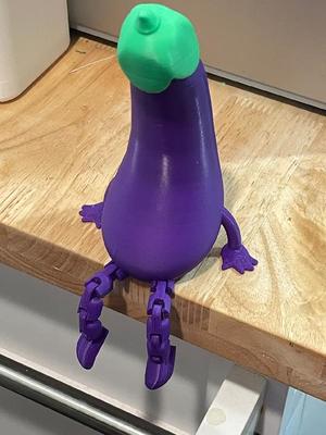 Friendly Articulated Eggplant   