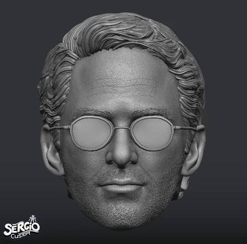 Matt Murdock Glasses Born Again Head Sculpt