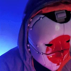 Ghost In the Shell Geisha Cosplay Mask - Articulated