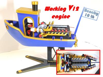 Benchy - V12 Engine S.W.A.P Bi-Turbo