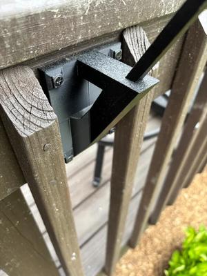 Birdfeeder Deck Hook Mount   