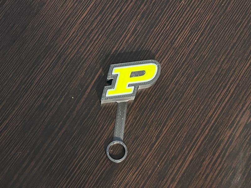 Purdue University Stanley Mug Straw Topper