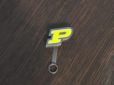 Purdue University Stanley Mug Straw Topper