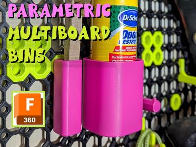 Parametric Multiboard Bins (Custom Bin Generator)