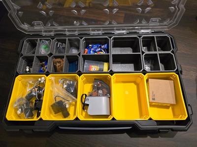 Stanley Fatmax Bins with Divider