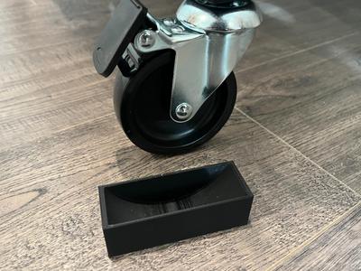 Caster Wheel Lock for Ikea BROR Utility Cart