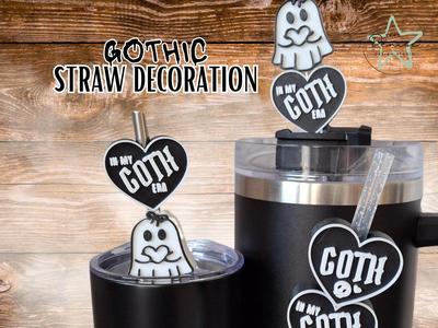 Cute Gothic Straw Decoration