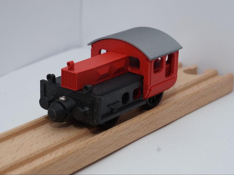Köf II - Wooden Train - Wooden Railway - v2