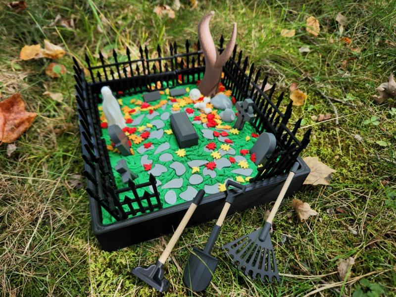 "Build-your-own" Graveyard Zen Garden 