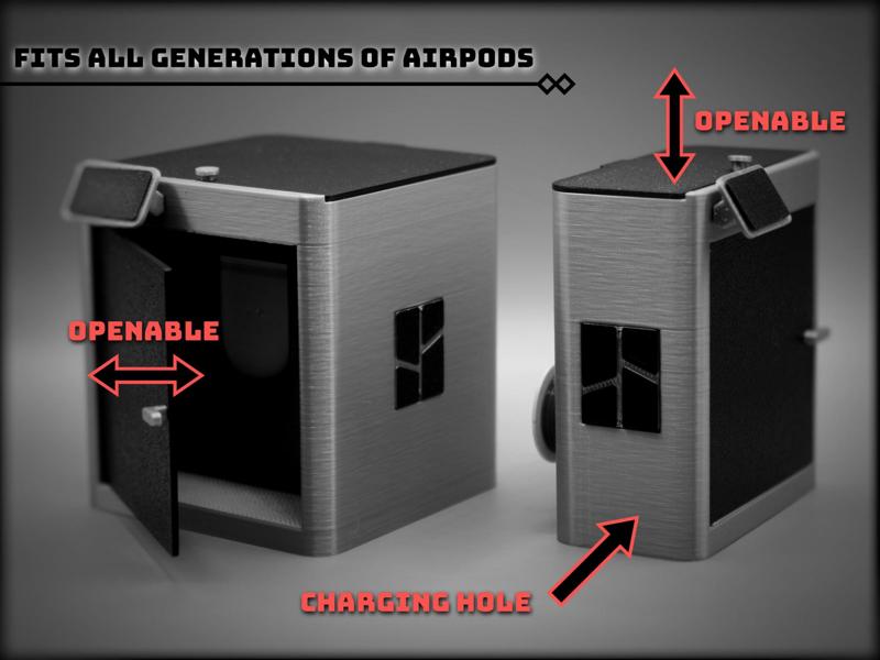 Airpod case cover - Fits all airpods -bambulab X1C
