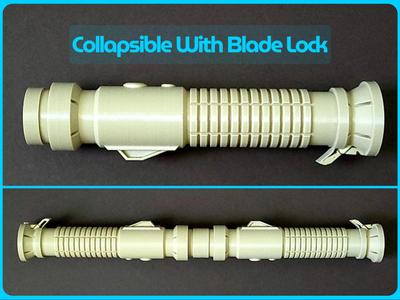 Collapsible Lightsaber With Blade Lock