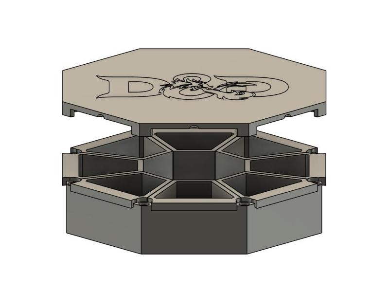 Dnd Dice Tray & Case