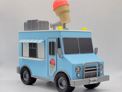 Ice Cream Truck with working headlights