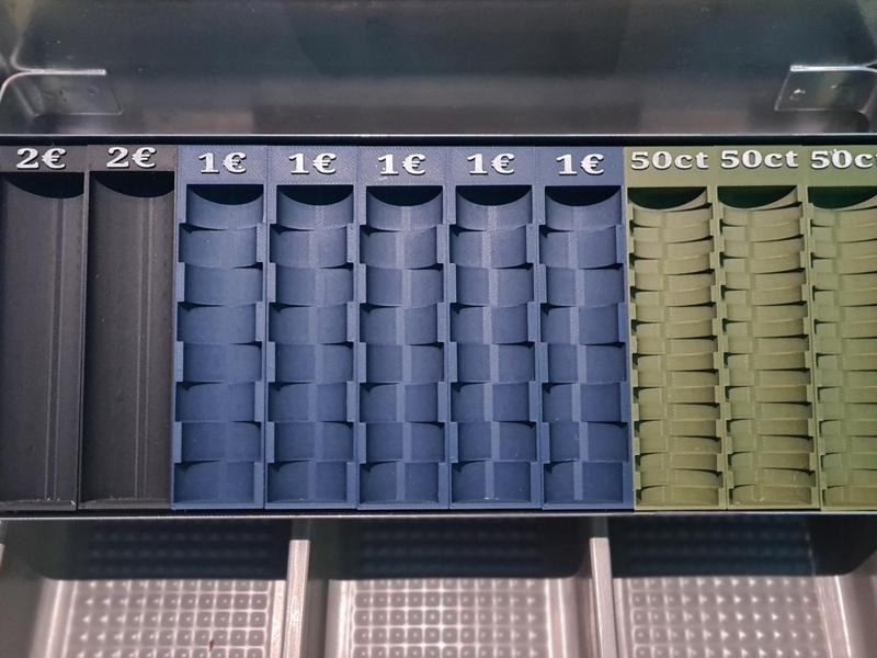 Euro Cash Box modules (Coins)