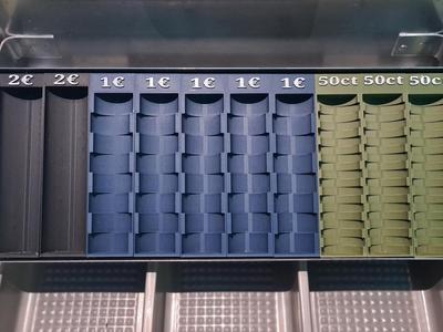 Euro Cash Box modules (Coins)