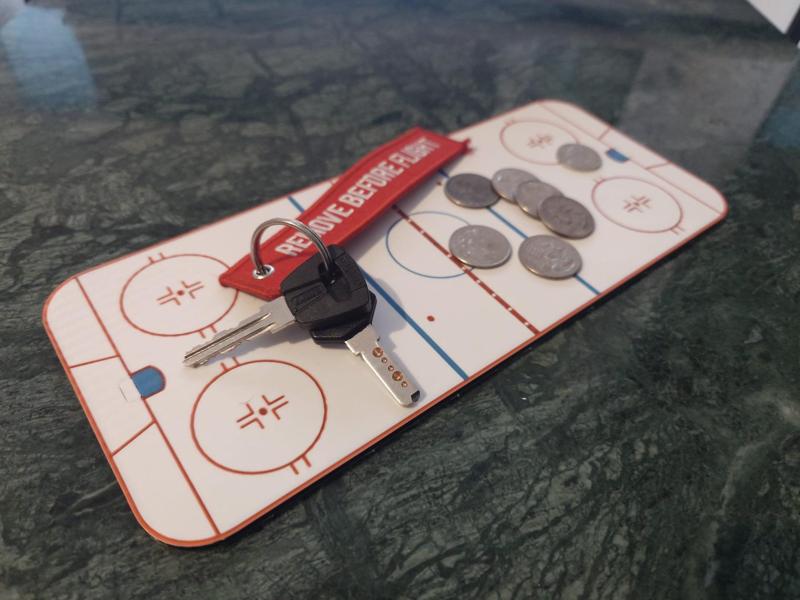 Mini Hockey Rink the ultimate hockey lover’s decor